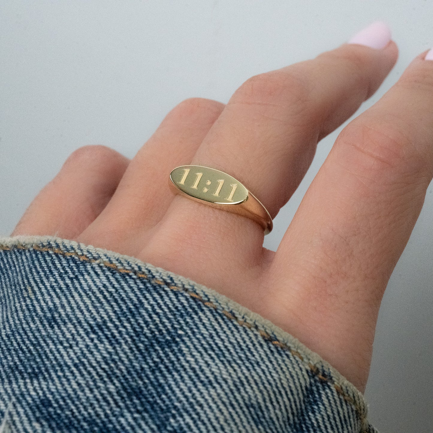11:11 Signet Ring