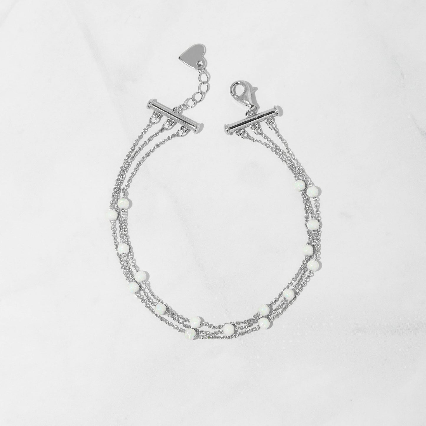 3 Strand Opal Bracelet