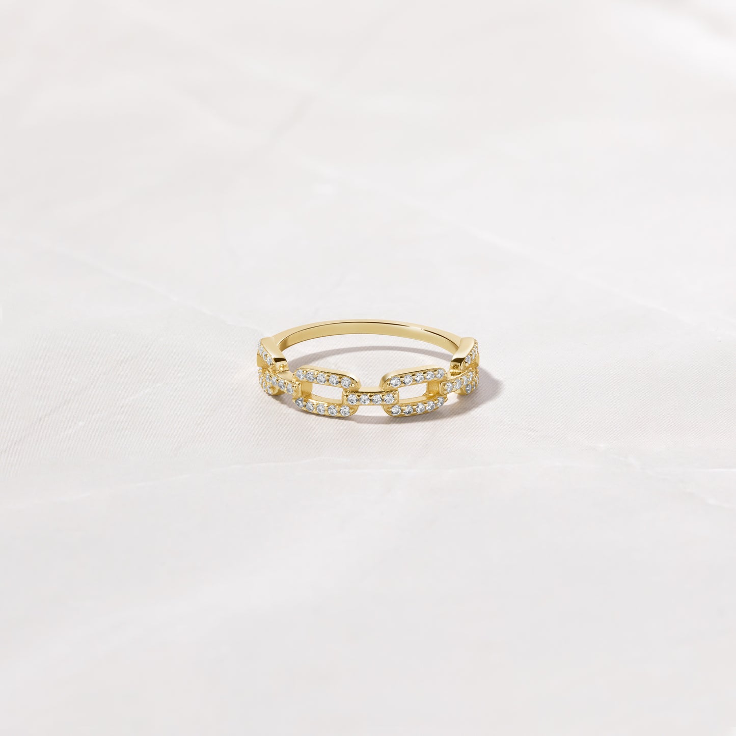 Pavé Link Ring