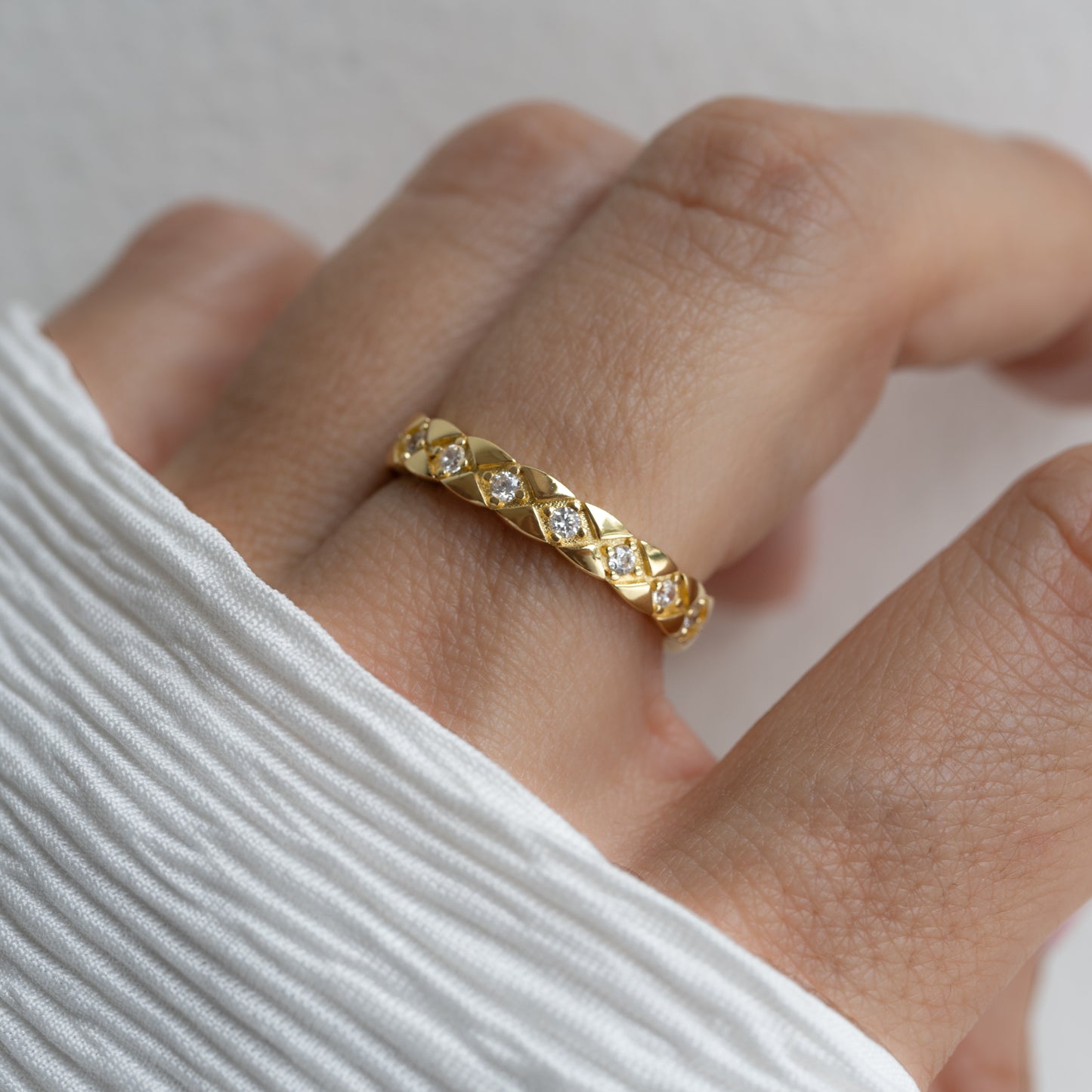 Stacking Studded Ring