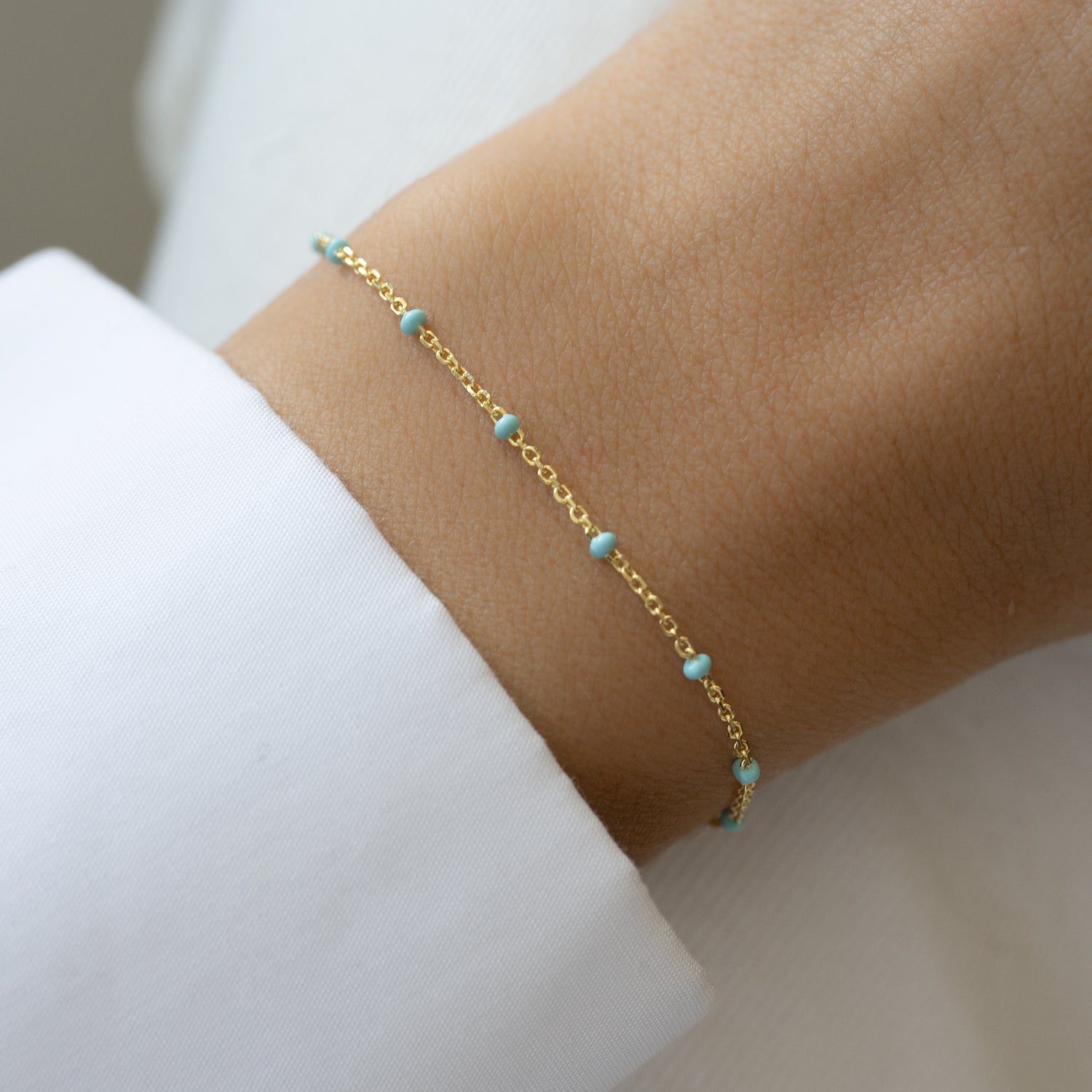 Turquoise Beaded Bracelet
