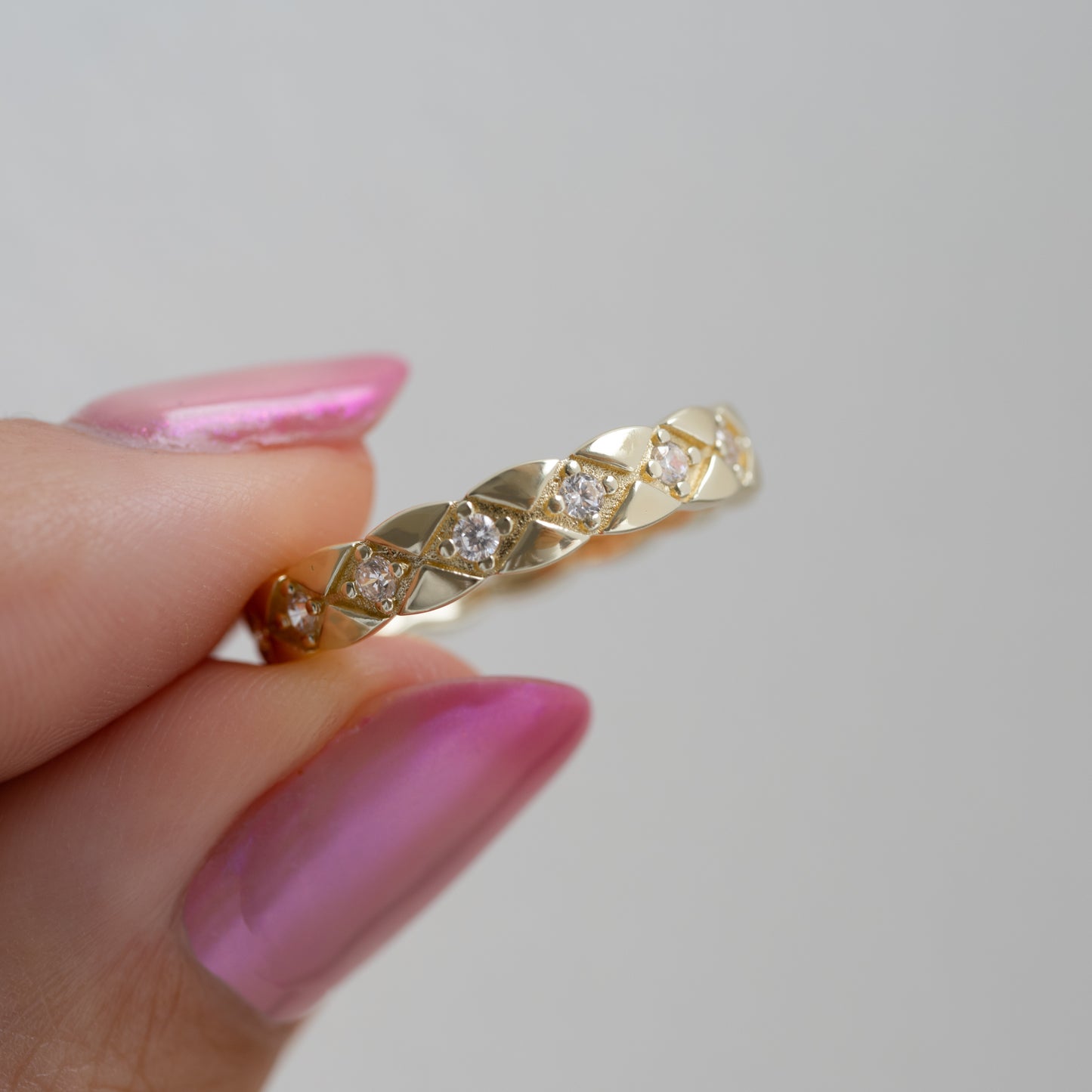 Stacking Studded Ring