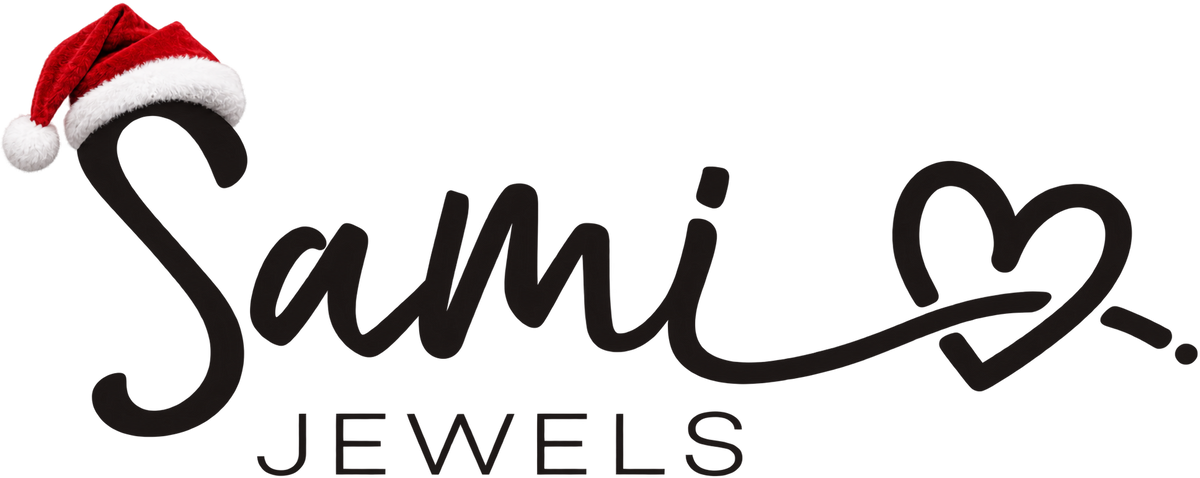 Sami Jewels logo with left-drooping Santa hat