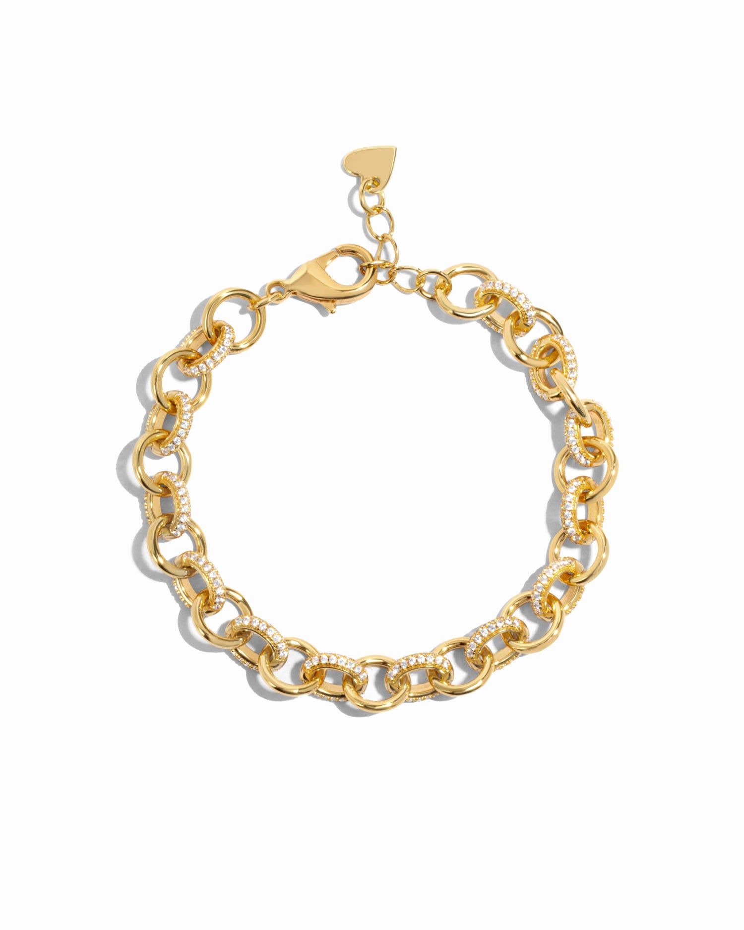 sami jewels round chain link bracelet