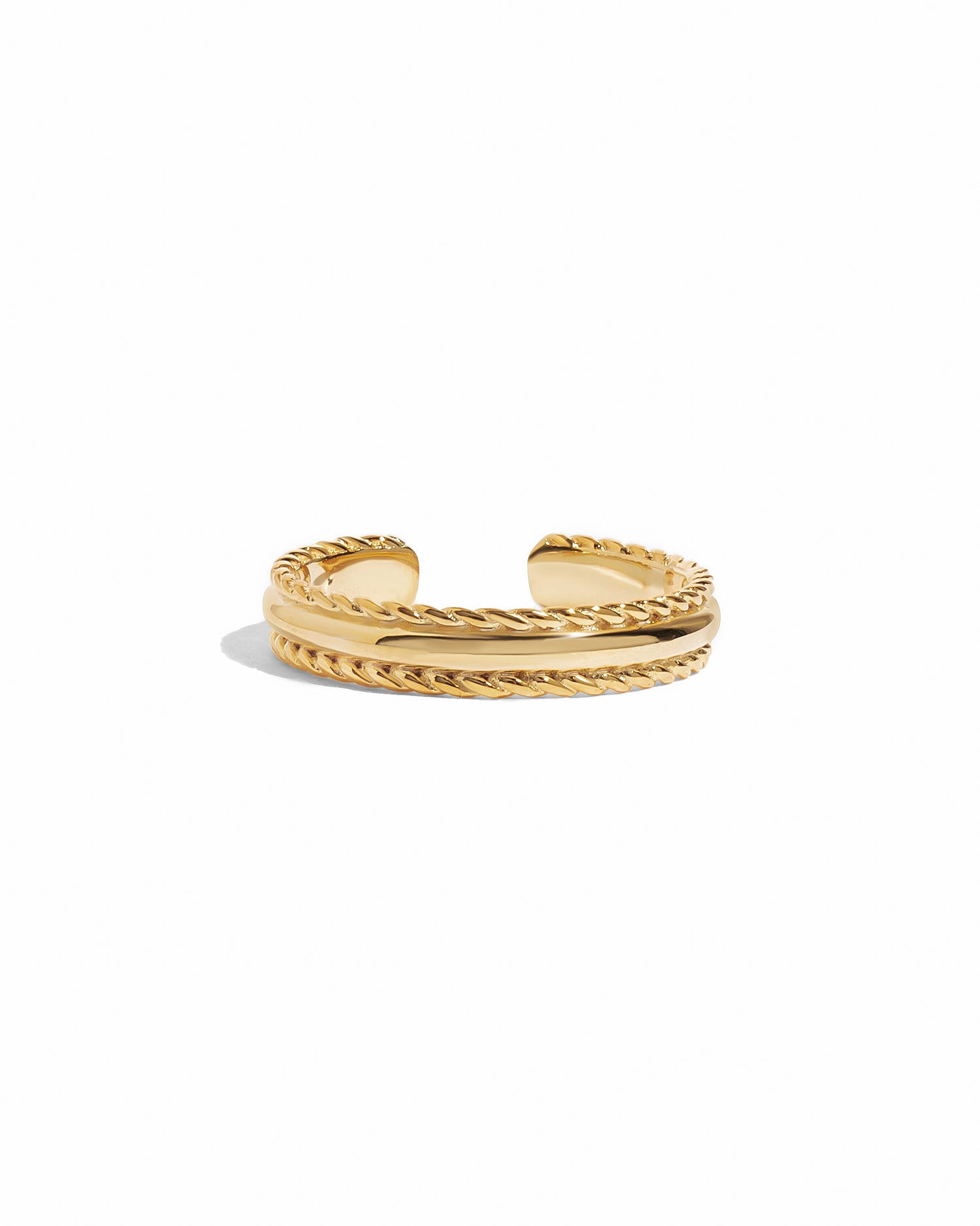 Sami jewels textured toe ring