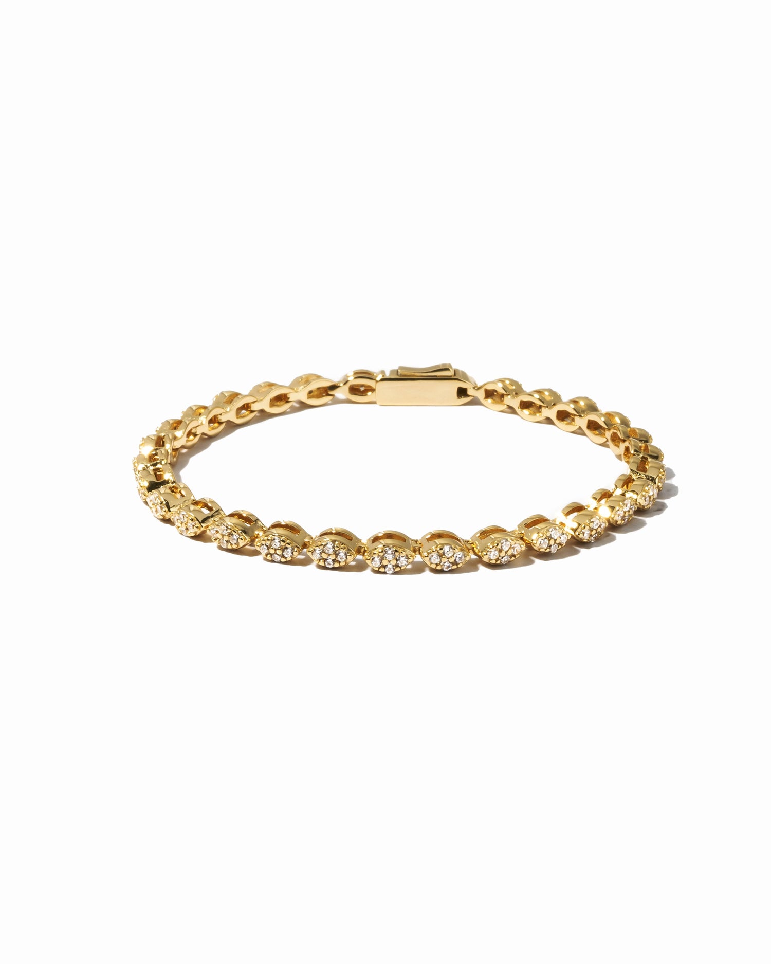 marquise shaped diamond bracelet