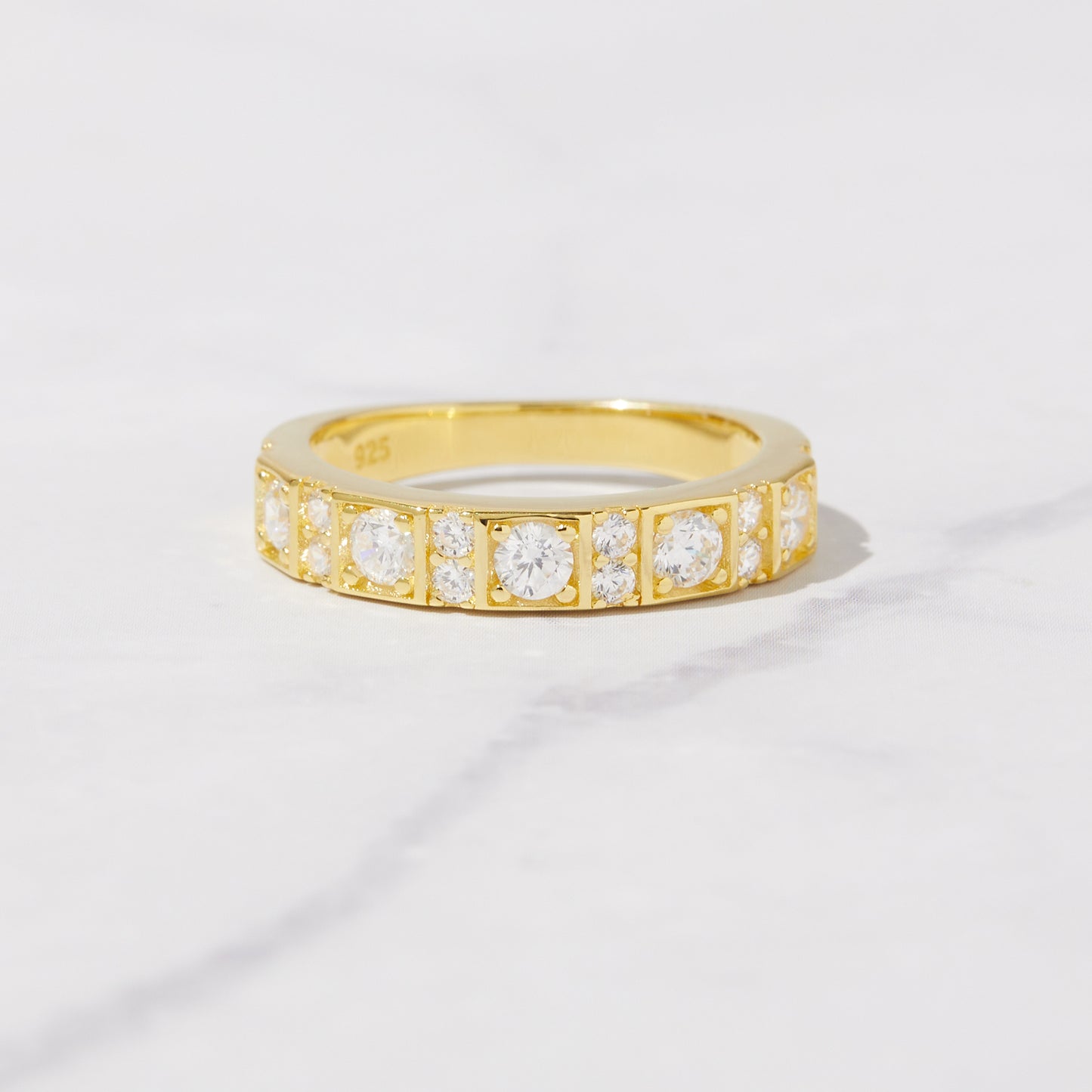 Large and Small CZ Ring