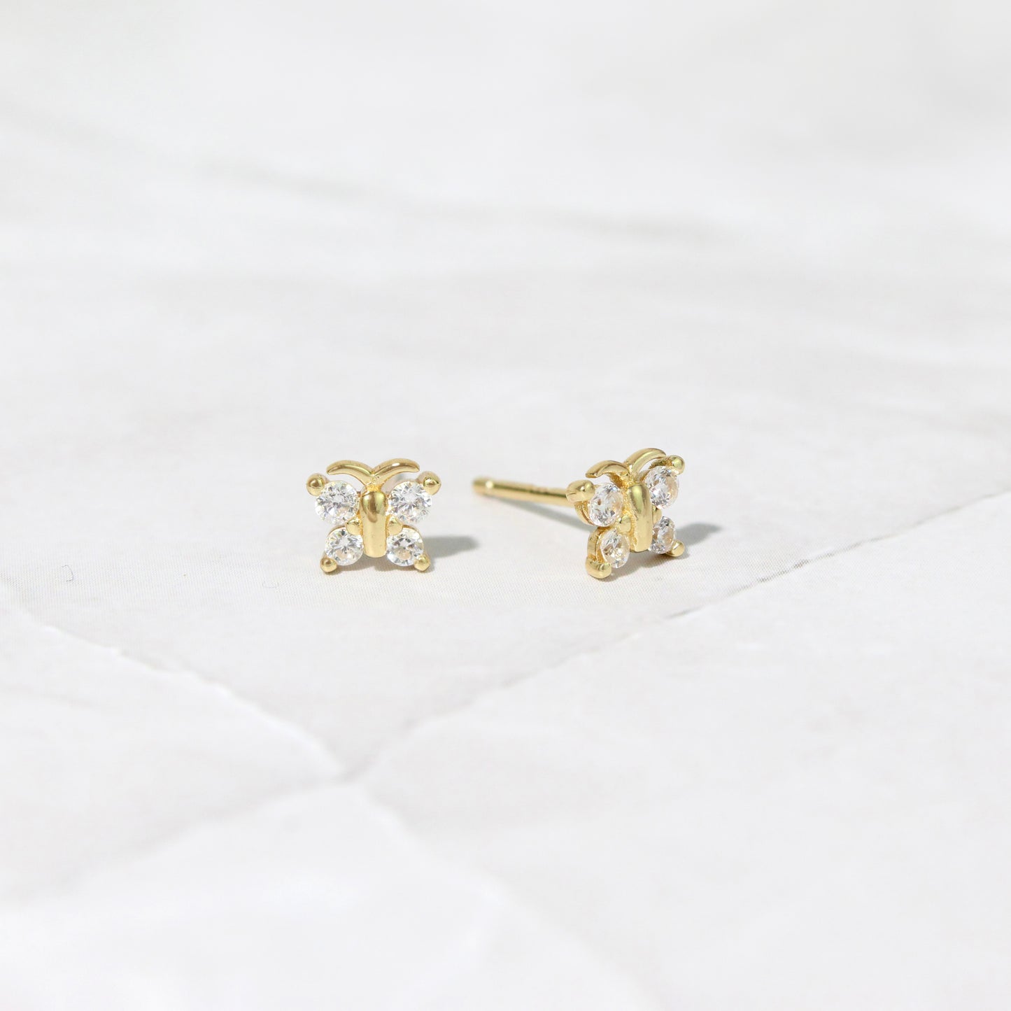 Butterfly Stud Earrings
