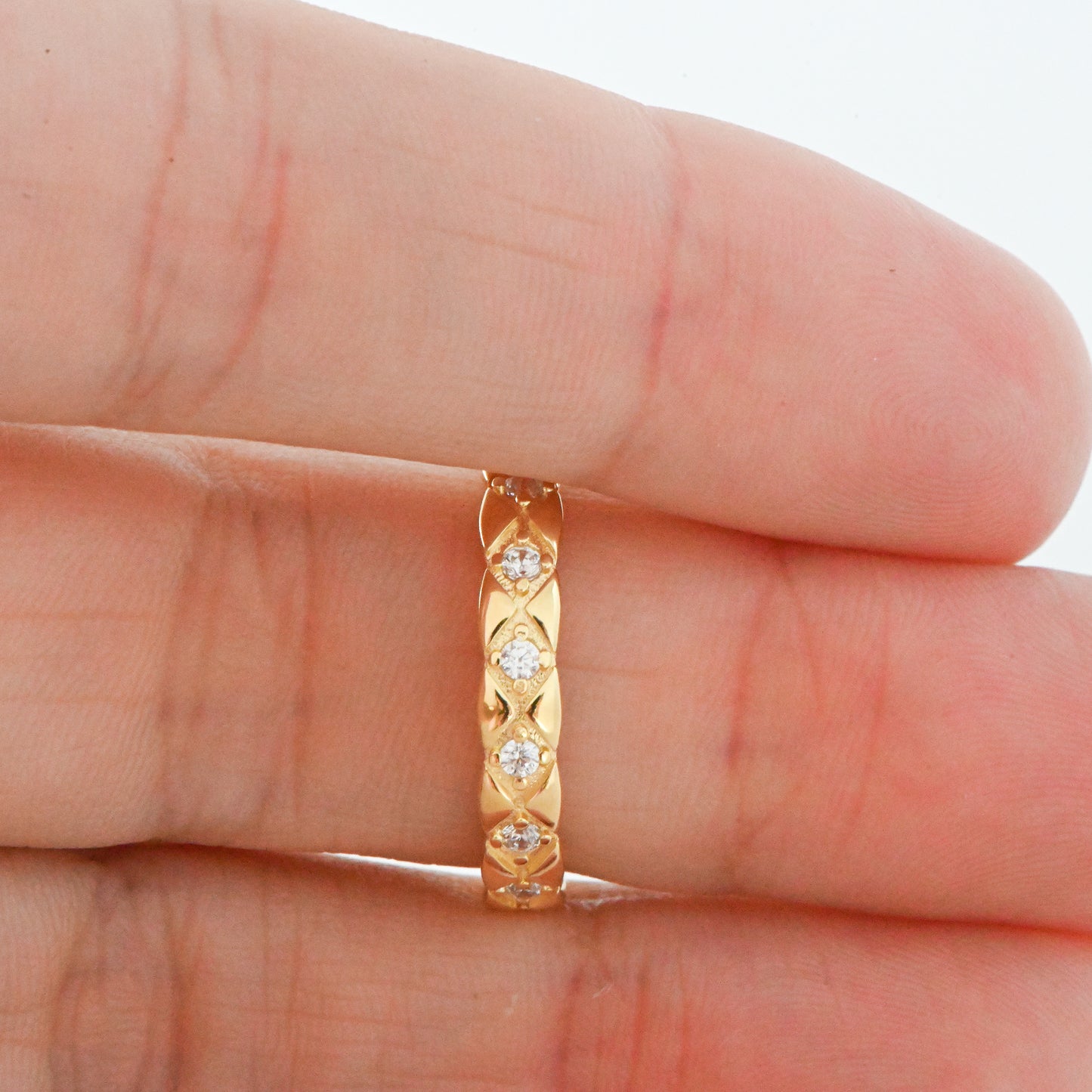 Stacking Studded Ring