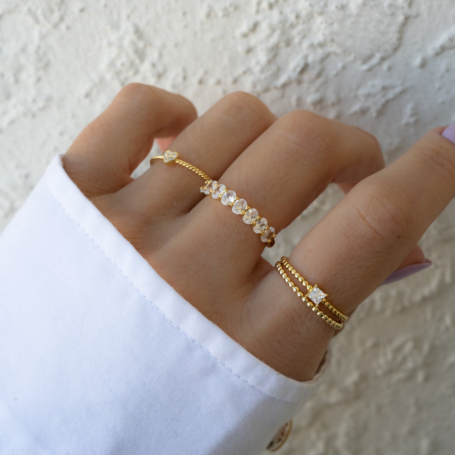 Dainty Heart Ring