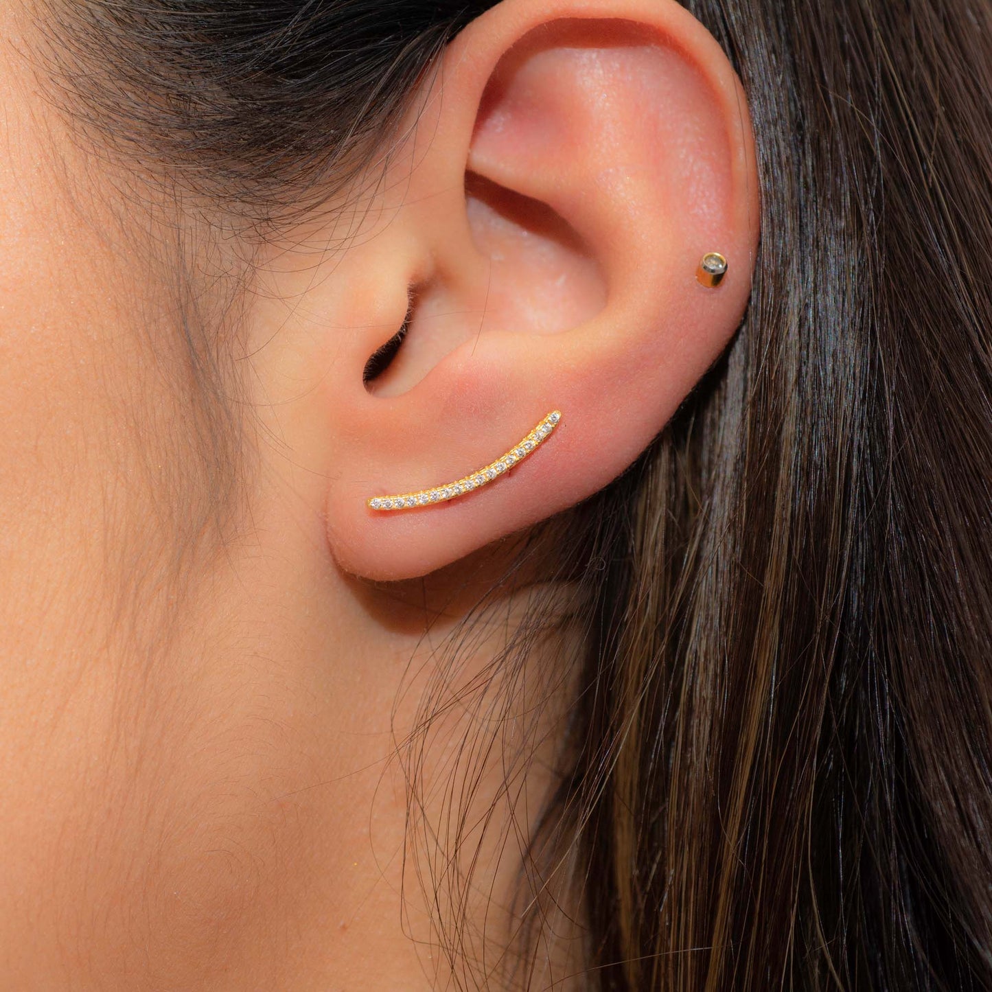 Studded Ear Climber