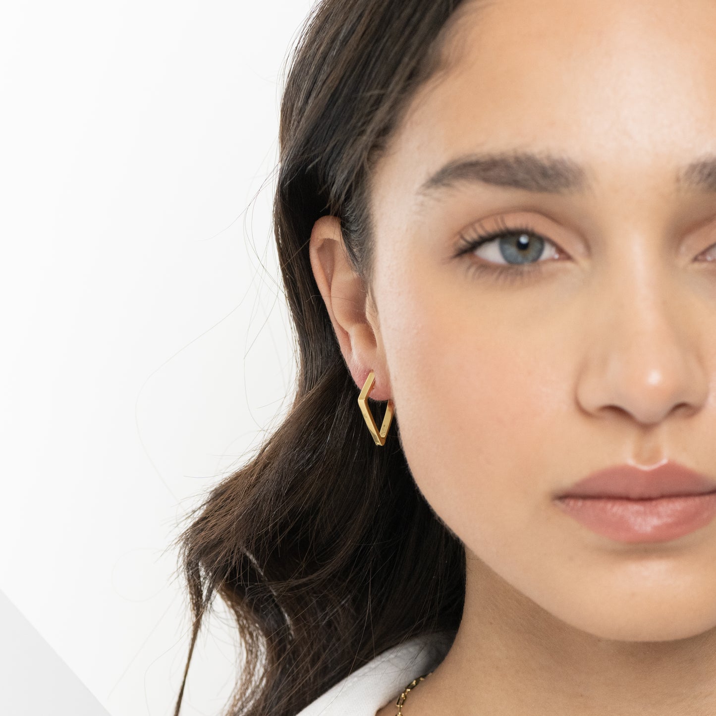 Geometric Hoop Earrings