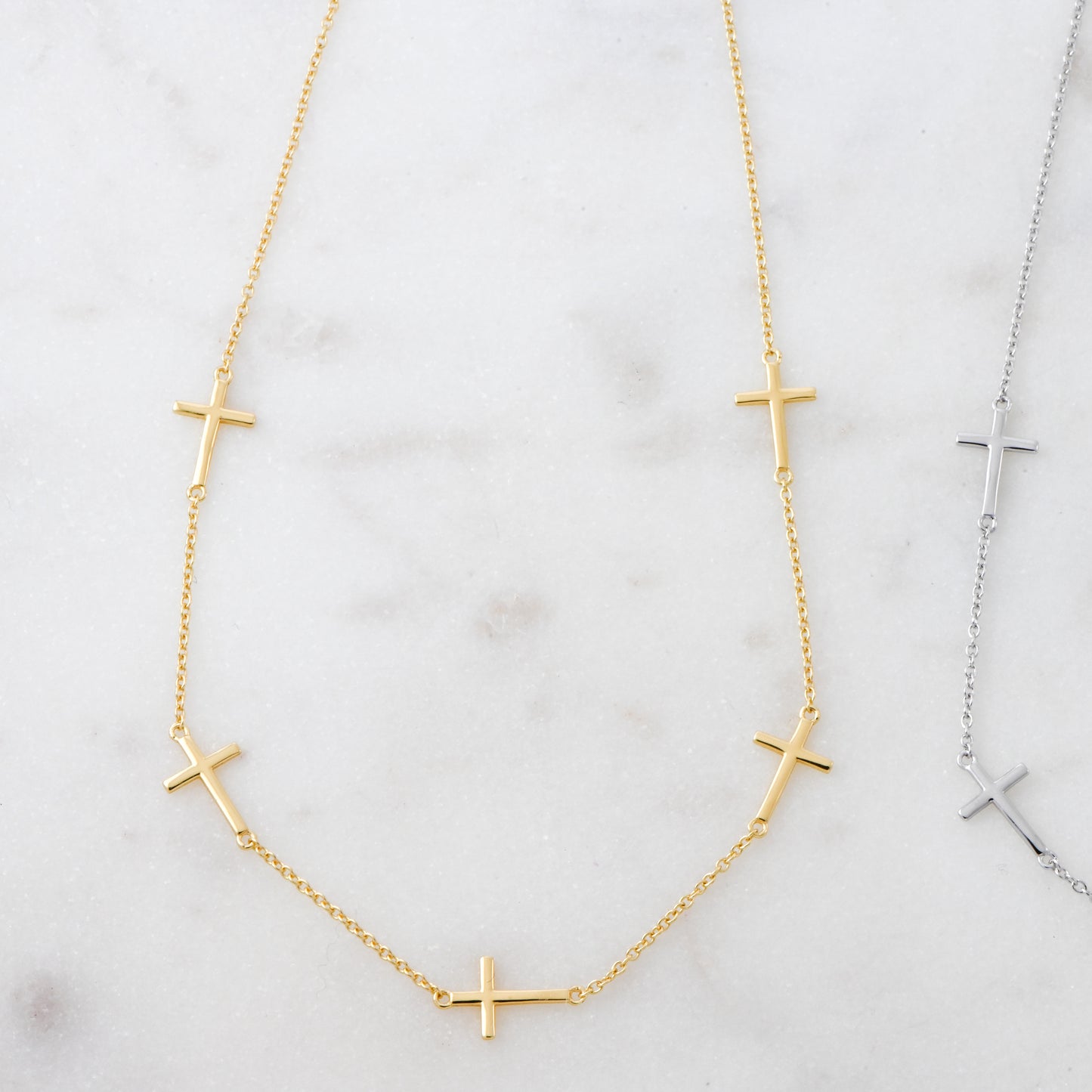 Multi-Cross Necklace