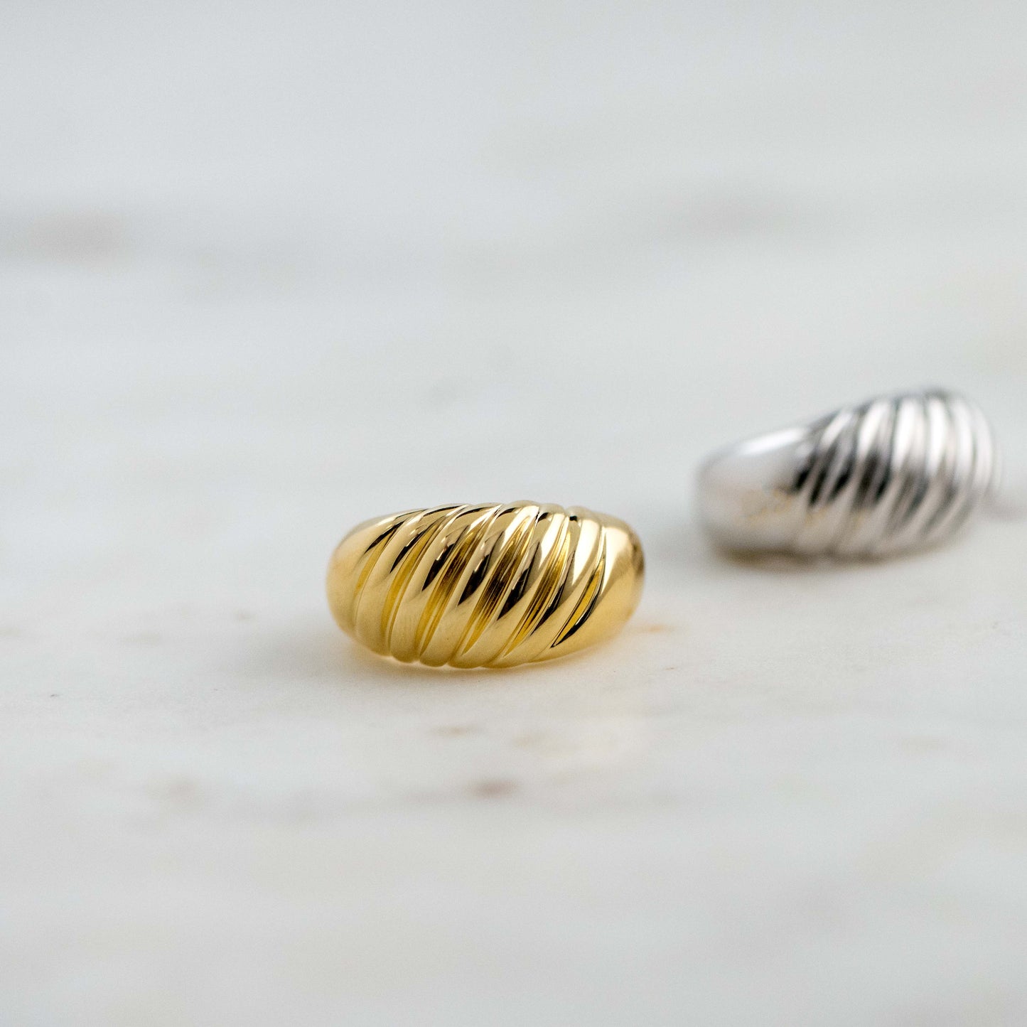 Large Croissant Ring