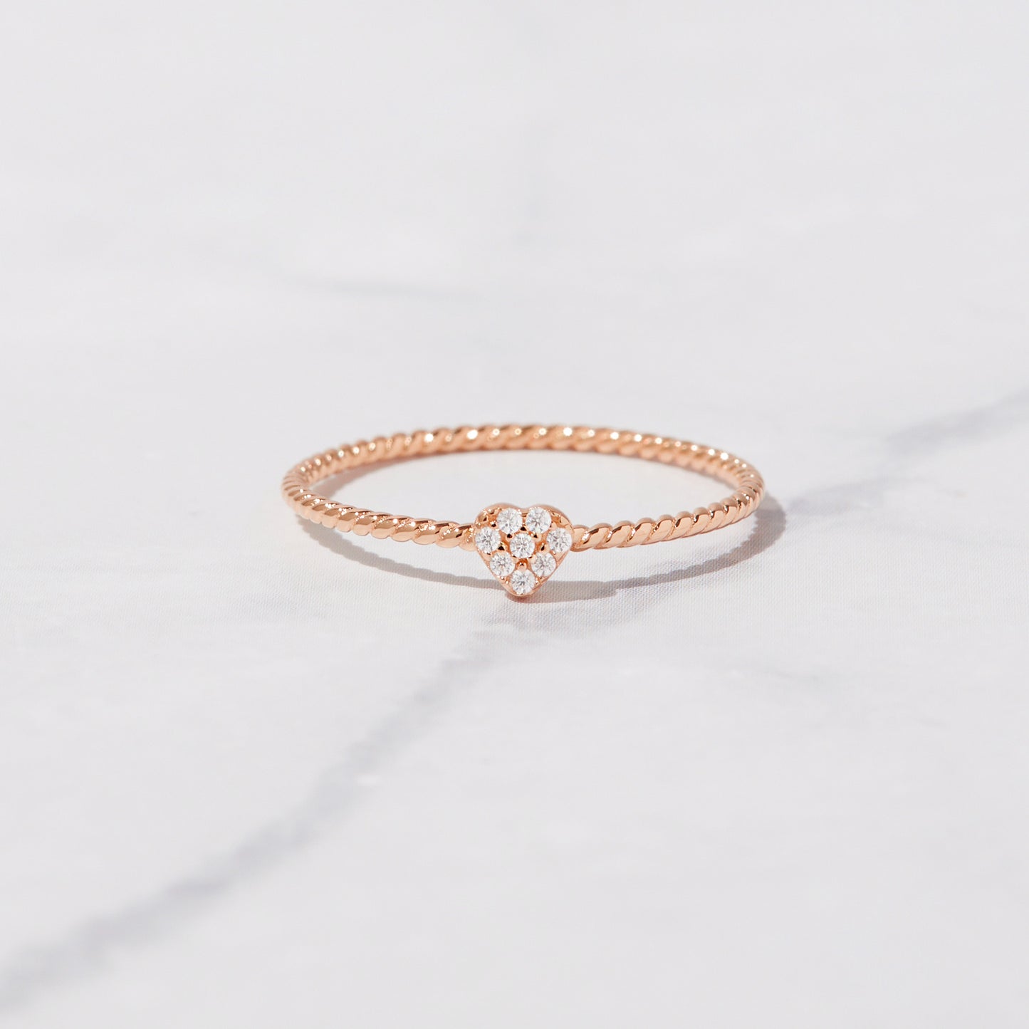 Dainty Heart Ring