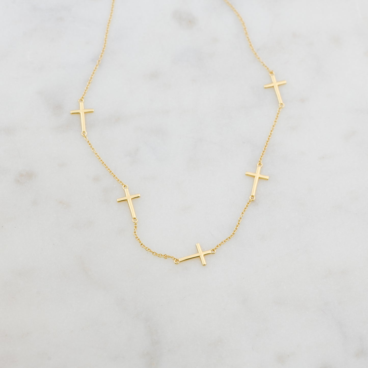 Multi-Cross Necklace