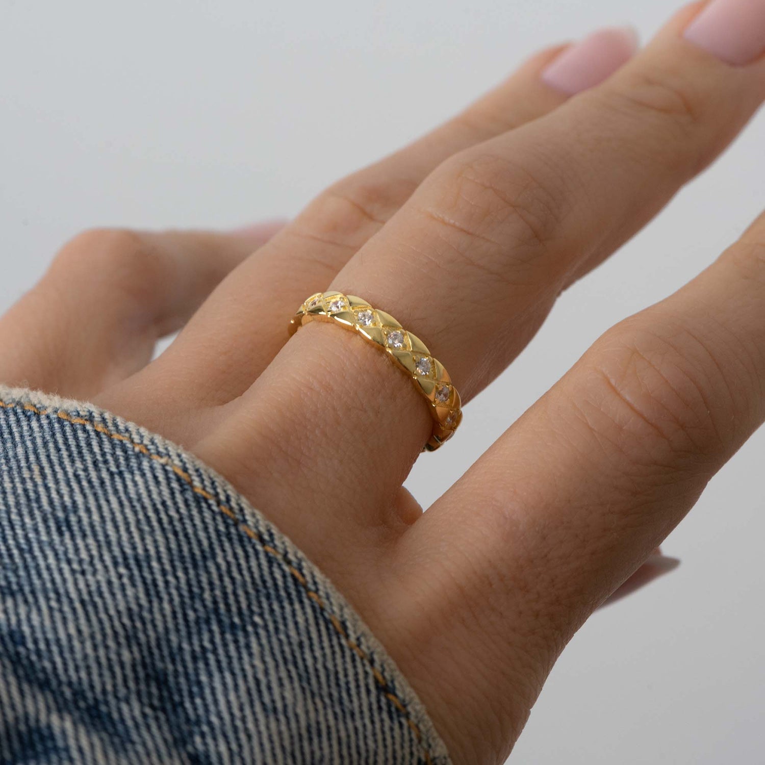 Stacking Studded Ring