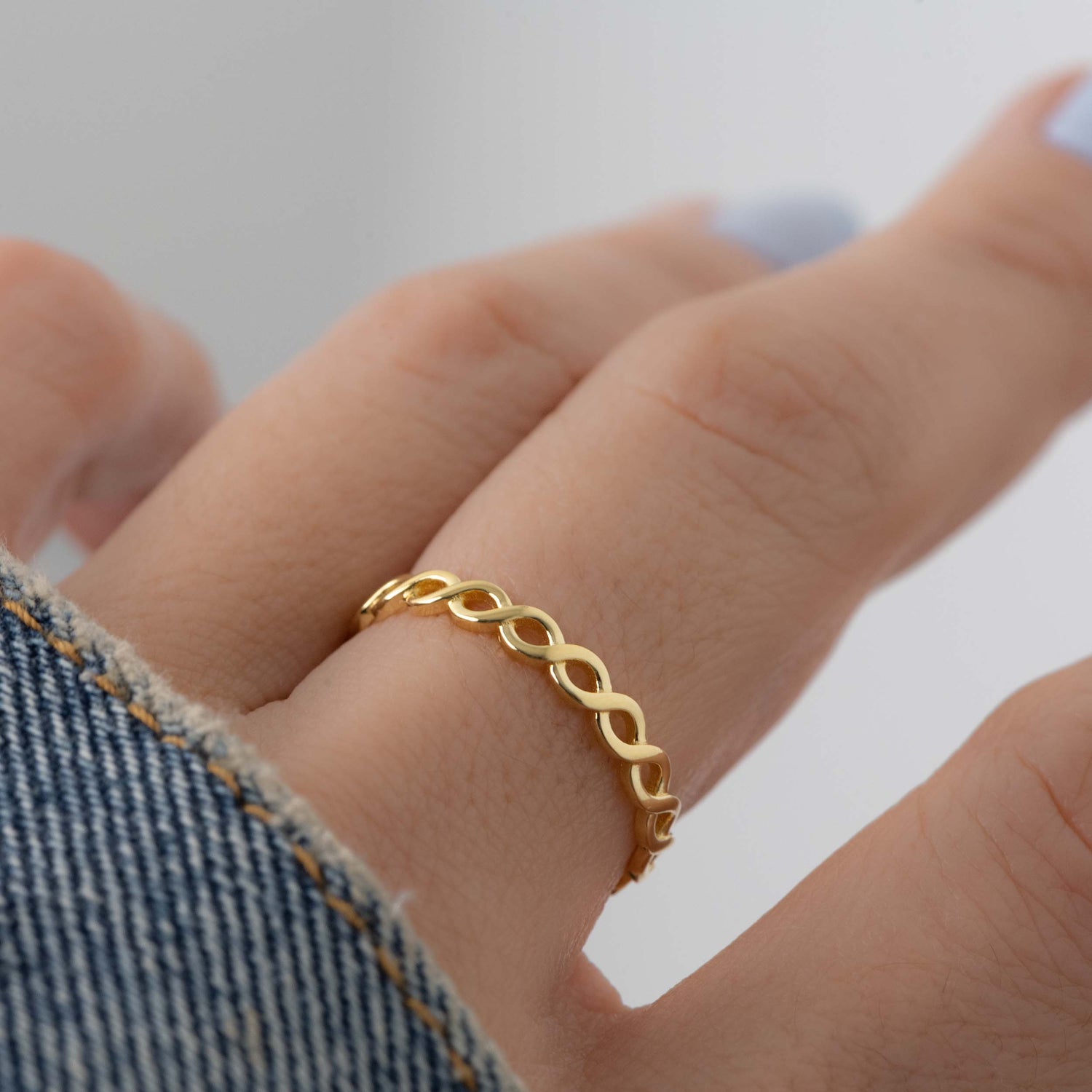 Braided Eternity Ring