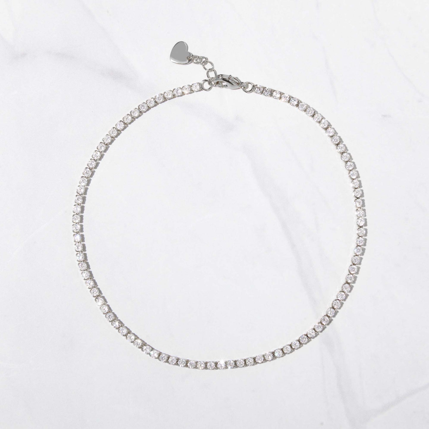 2mm Tennis Anklet