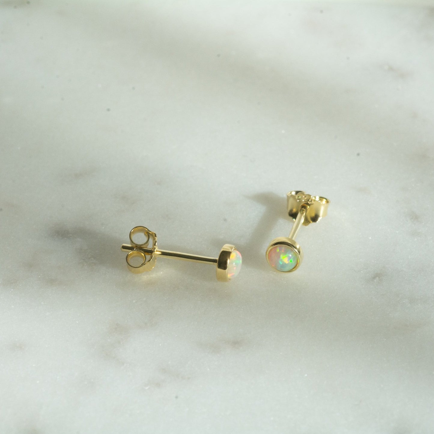 Opal Stud Earrings