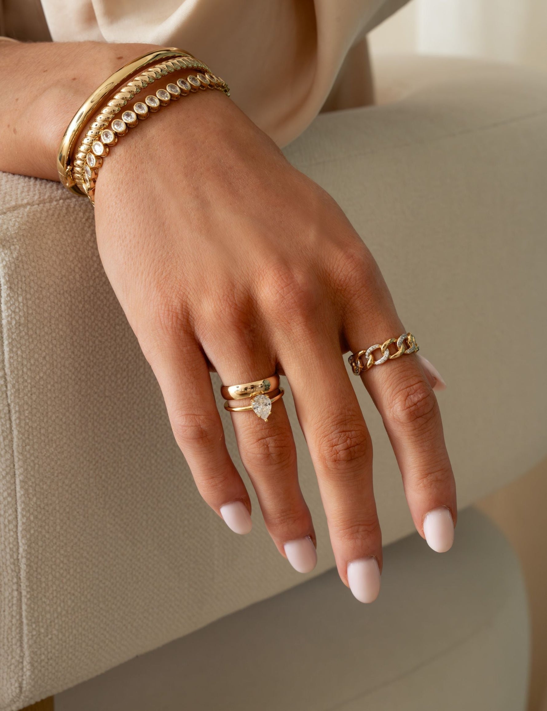 How To Stack Your Engagement Ring