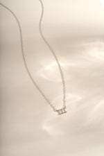 Sterling silver Angel Number Necklace from Sami Jewels featuring the number 111 design, stylish and perfect for everyday wear.