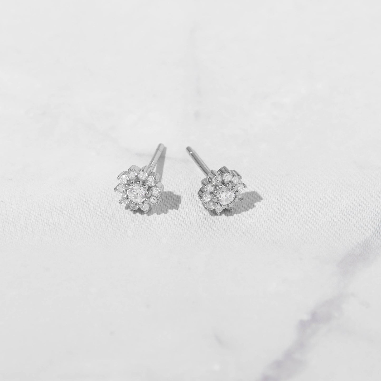 Dainty Flower Studs