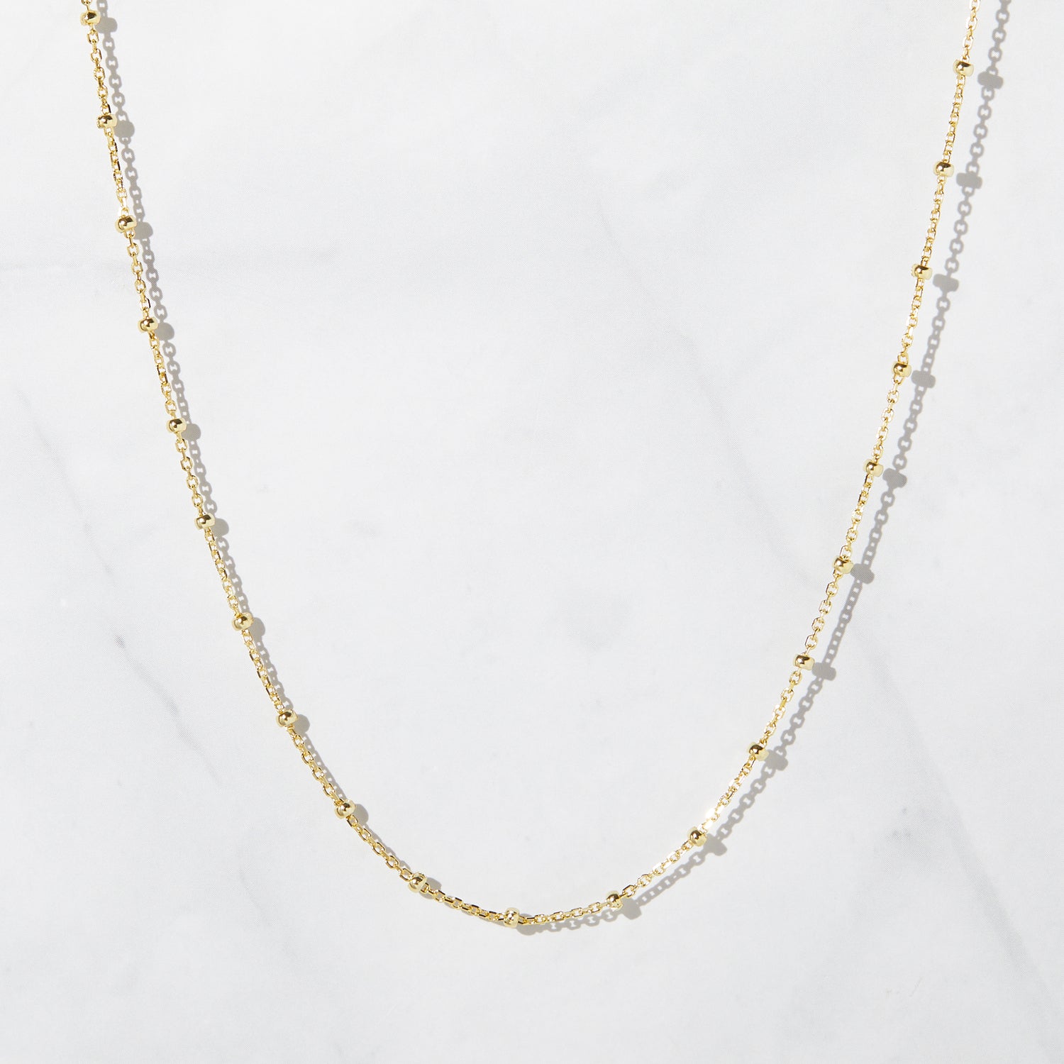 Simple Beaded Belly Chain