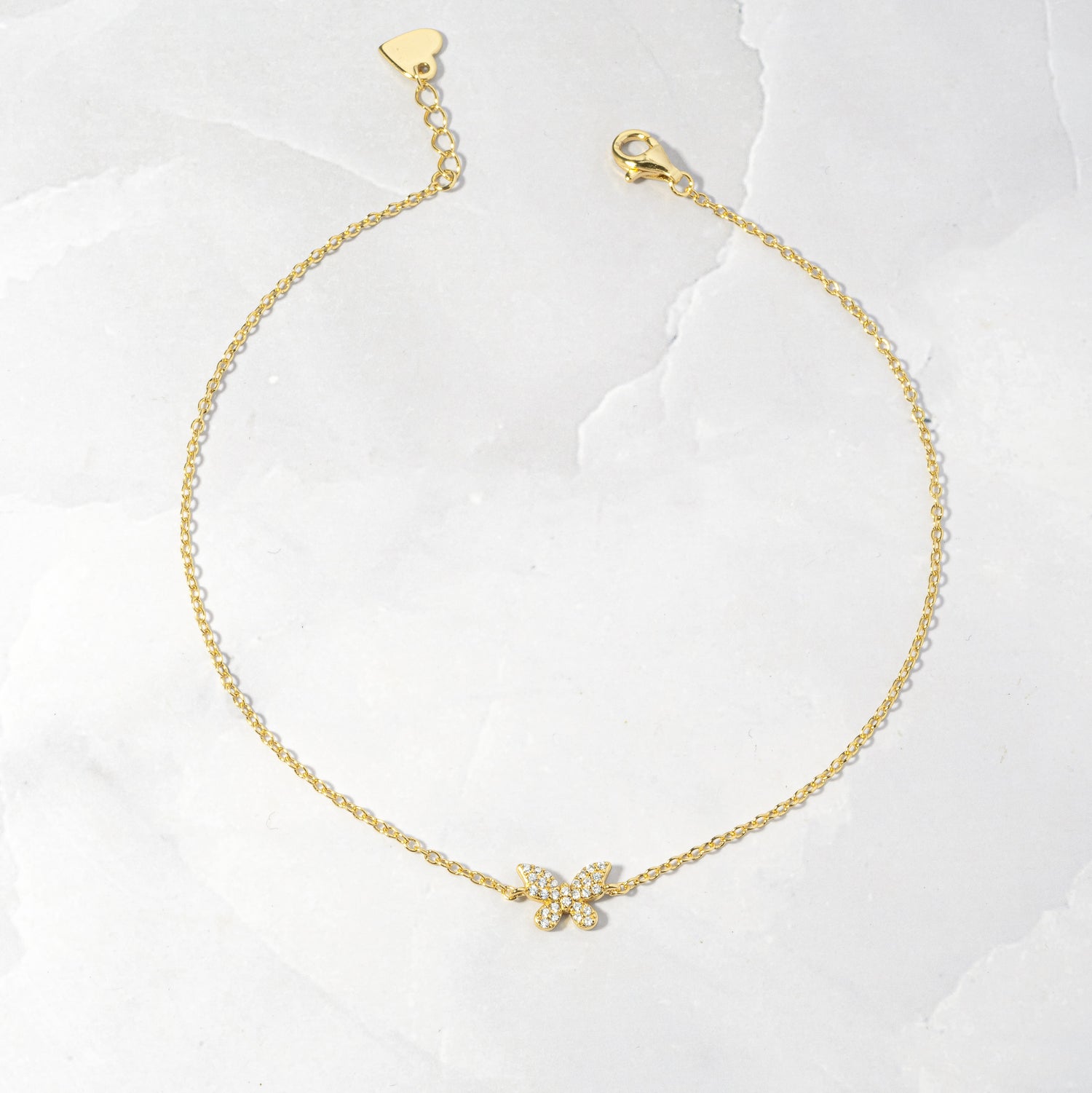 Butterfly Ankle Bracelet