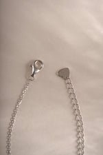 Sterling silver butterfly necklace by Sami Jewels with lobster clasp closure, detailed butterfly pendant on a delicate chain.
