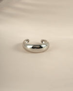 Sterling silver chunky ear cuff earrings by Sami Jewels, featuring bold, textured design for a stylish, modern look.