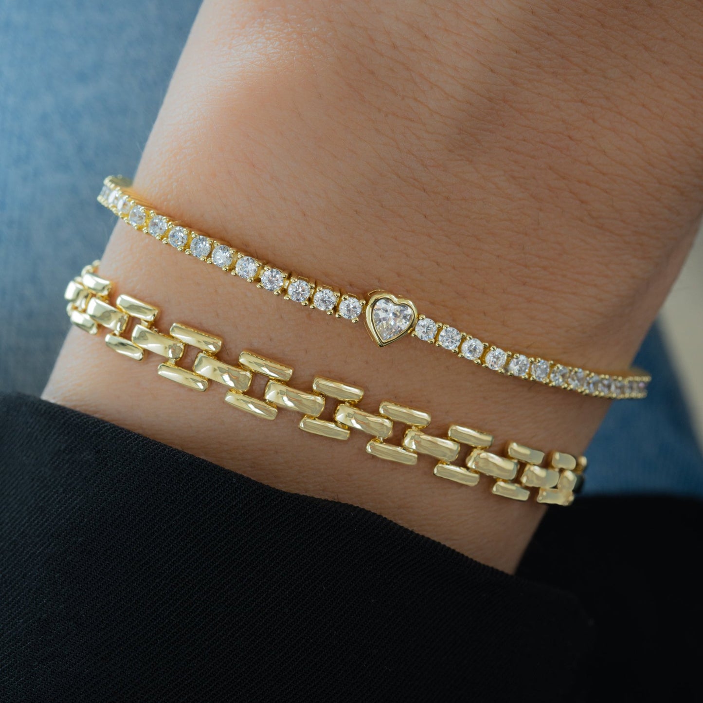 Jasmine Link Bracelet