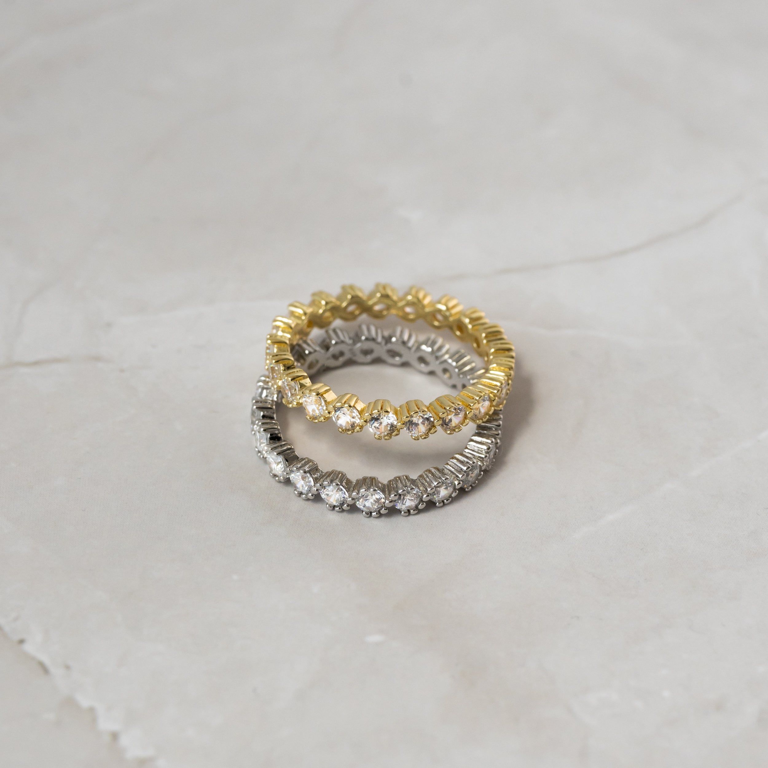 Bezeled Bezeled Eternity Ring – Sami Jewels