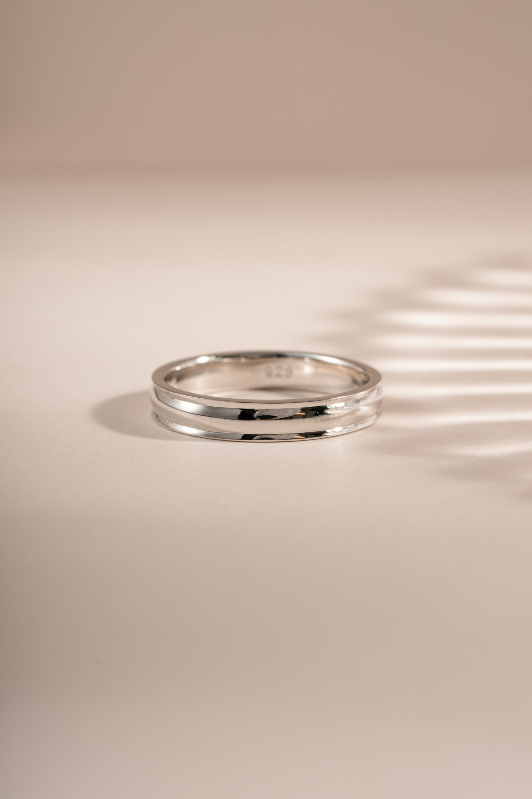 Sterling silver Cathy Ring by Sami Jewels featuring a double-band design and elegant craftsmanship for stylish everyday wear