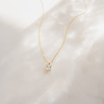 gold diamond pendant necklace