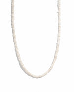 Freshwater beaded pearl necklace by Sami Jewels featuring white pearls on a delicate strand, elegant jewelry for special occasions.
