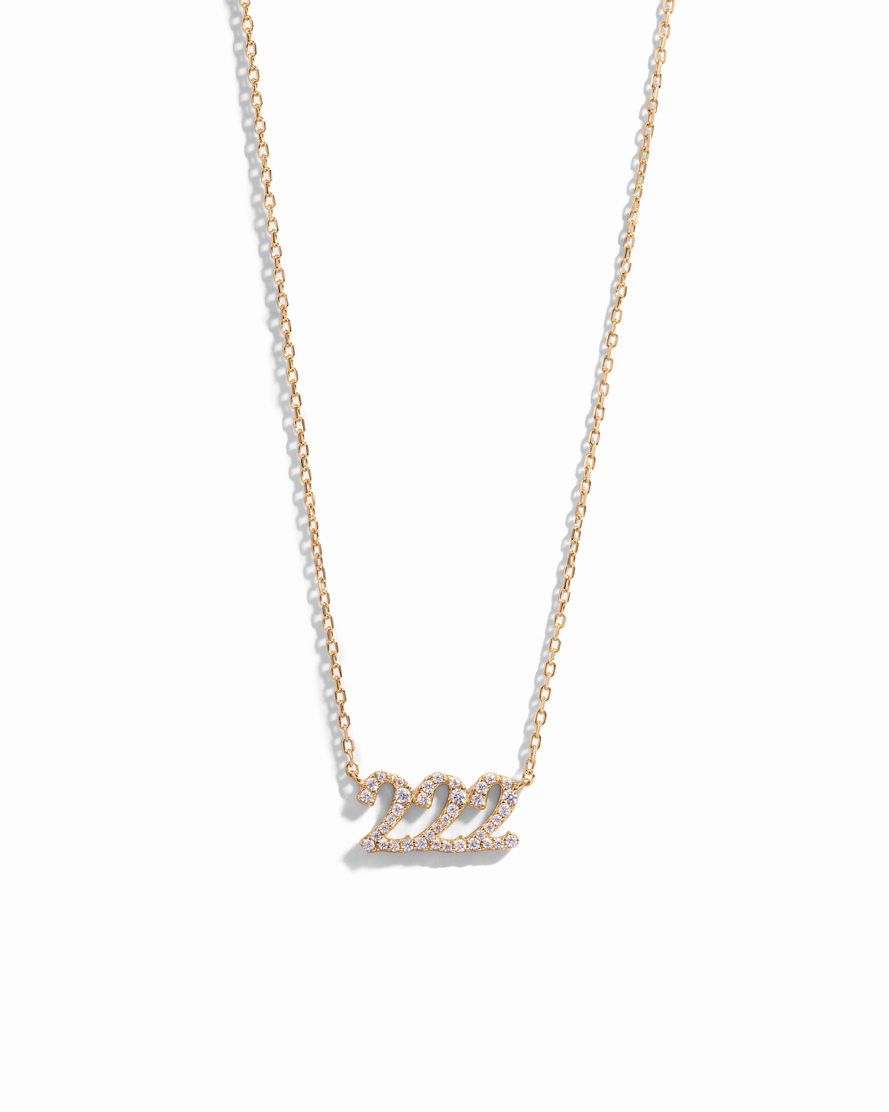 Studded 222 Necklace | Sami Jewels