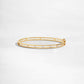 gold bangle bracelet with diamonds