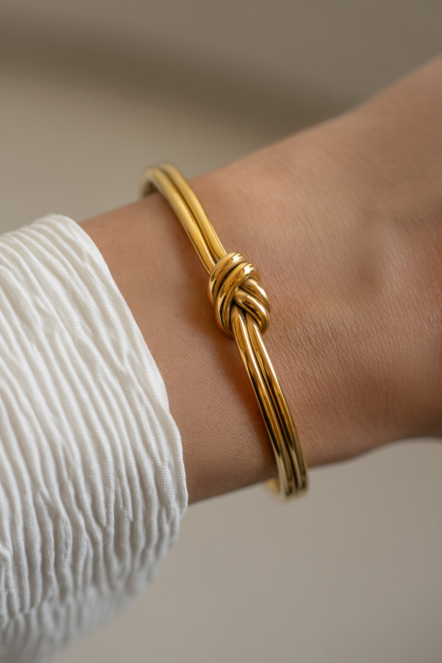 Sarah Knotted Bangle