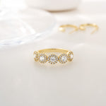 stacking ring in gold
