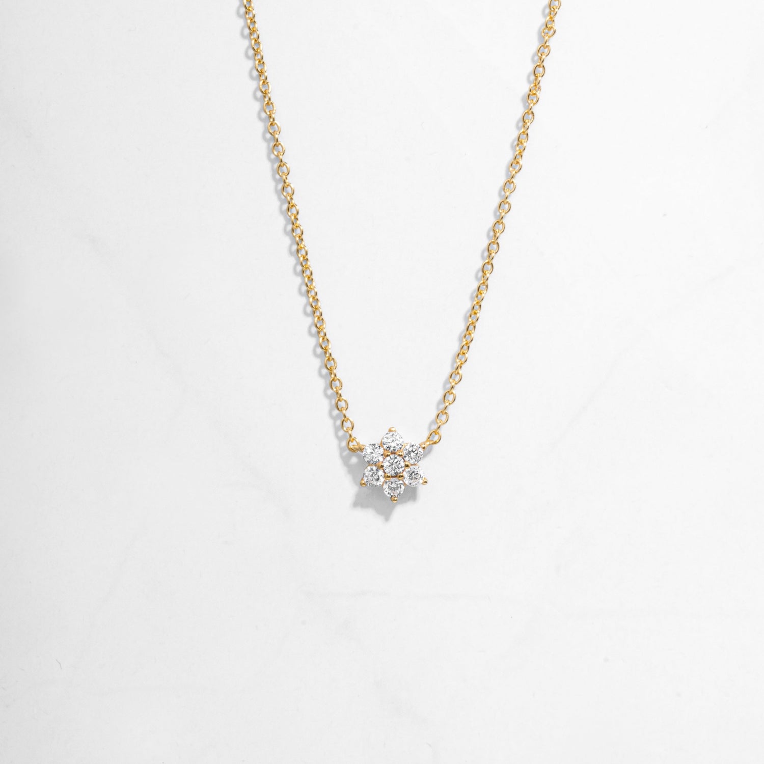 flower pendant necklace