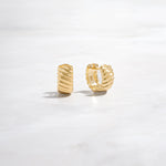 dainty gold huggies