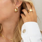Lanie Diamond Huggie Earrings
