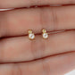 dainty pearl stud earrings