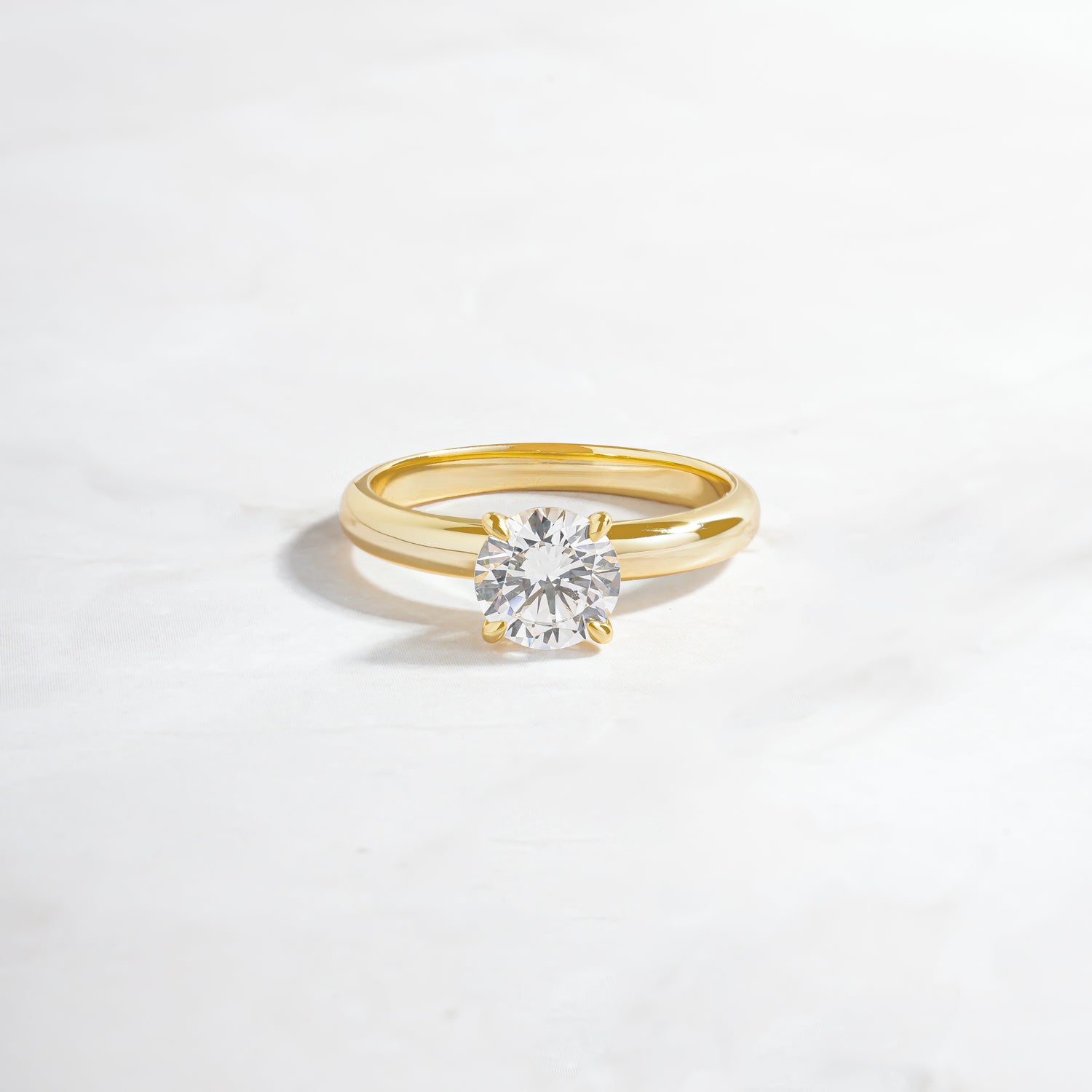 Round Solitaire Ring