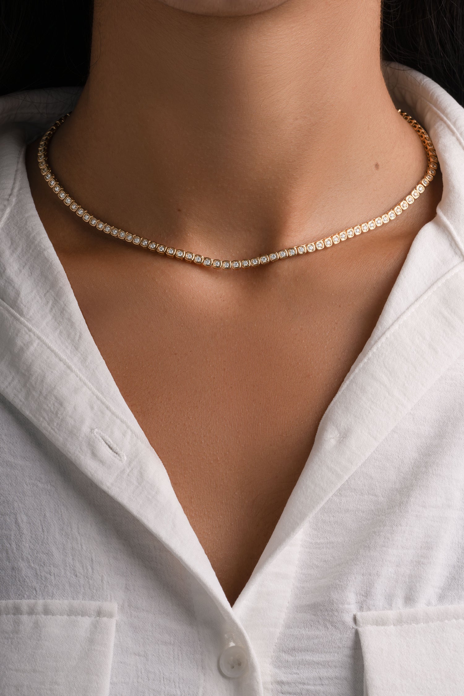 Chloe Tennis Necklace