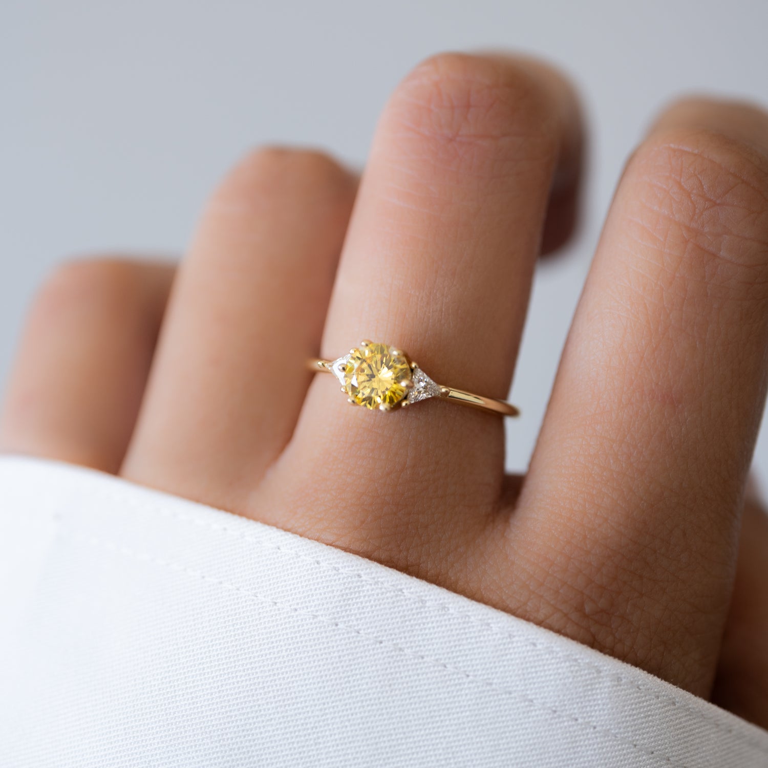 Canary Yellow Ring