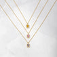 Gemstone Birthstone Baguette Necklaces