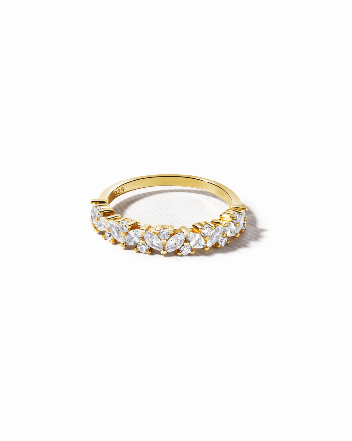4mm Multi Stone Ring | Elegant Sterling Silver Jewelry | Sami Jewels