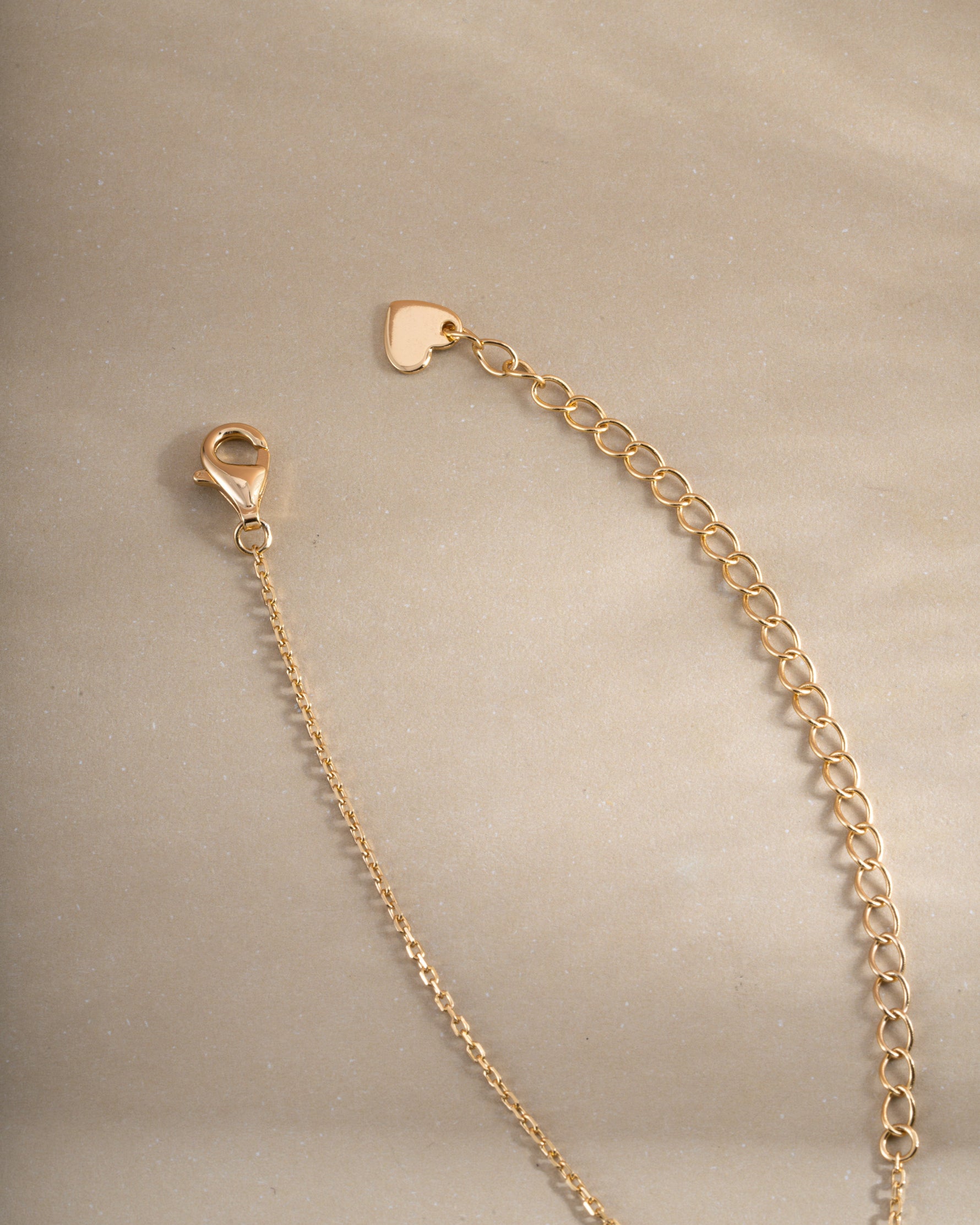Gold oval medallion necklace with lobster clasp closure by Sami Jewels, showcasing a sleek, elegant jewelry design.